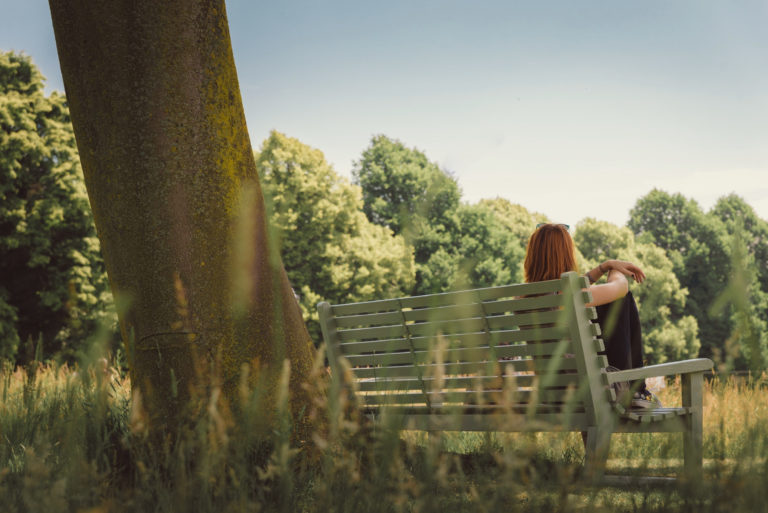 slow mindful travel - sit in hyde park