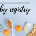 first exo-friendly baby registry