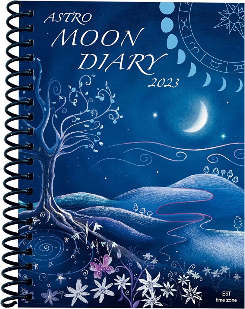 MOON DIARY 2023 Datebook Calendar Personal Organiser