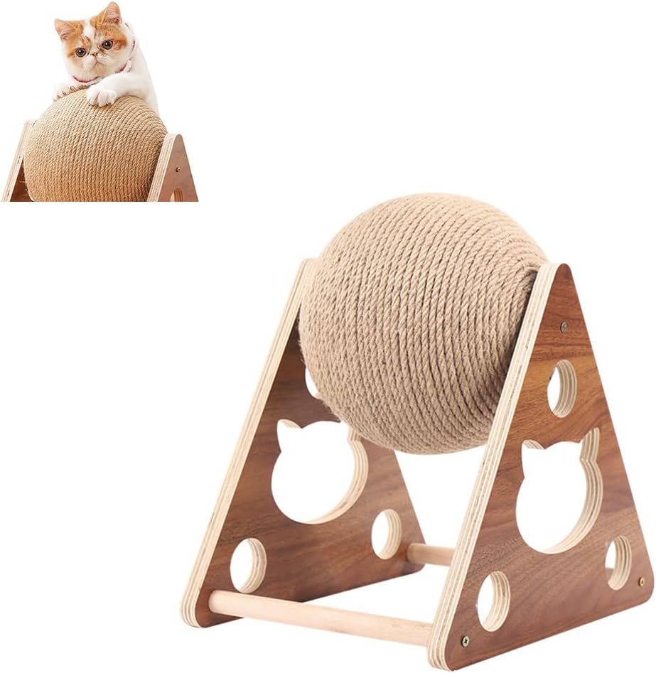 Natural Sisal Ball Cat Toy